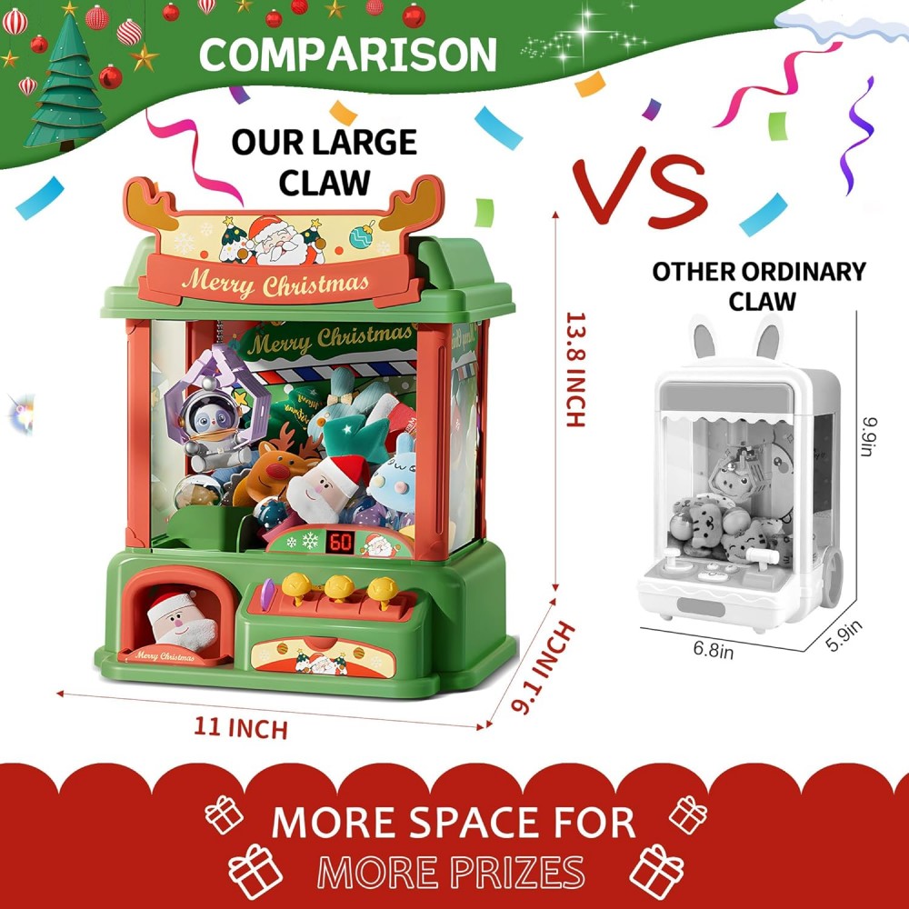 Christmas Claw Machine For Kid - Arcade Games Vending recension och pris
