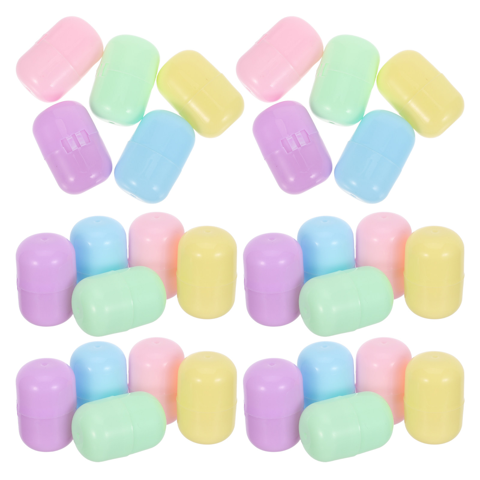 50pcs Twist Capsule Balls for  - Prize Capsule Toy Machine recension och pris