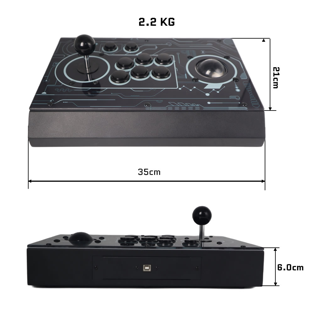 FightBox R10/R10 PRO Arcade Fi - Trackball Controller Arcade recension och pris