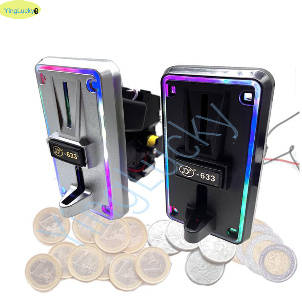 Colorful LED Multi Coin Accept - Arcade Games Vending recension och pris