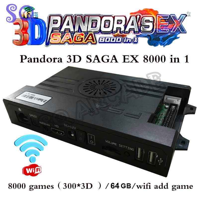 Arcade Pandora Saga Box EX2 80 - Arcade Game Jackpot recension och pris