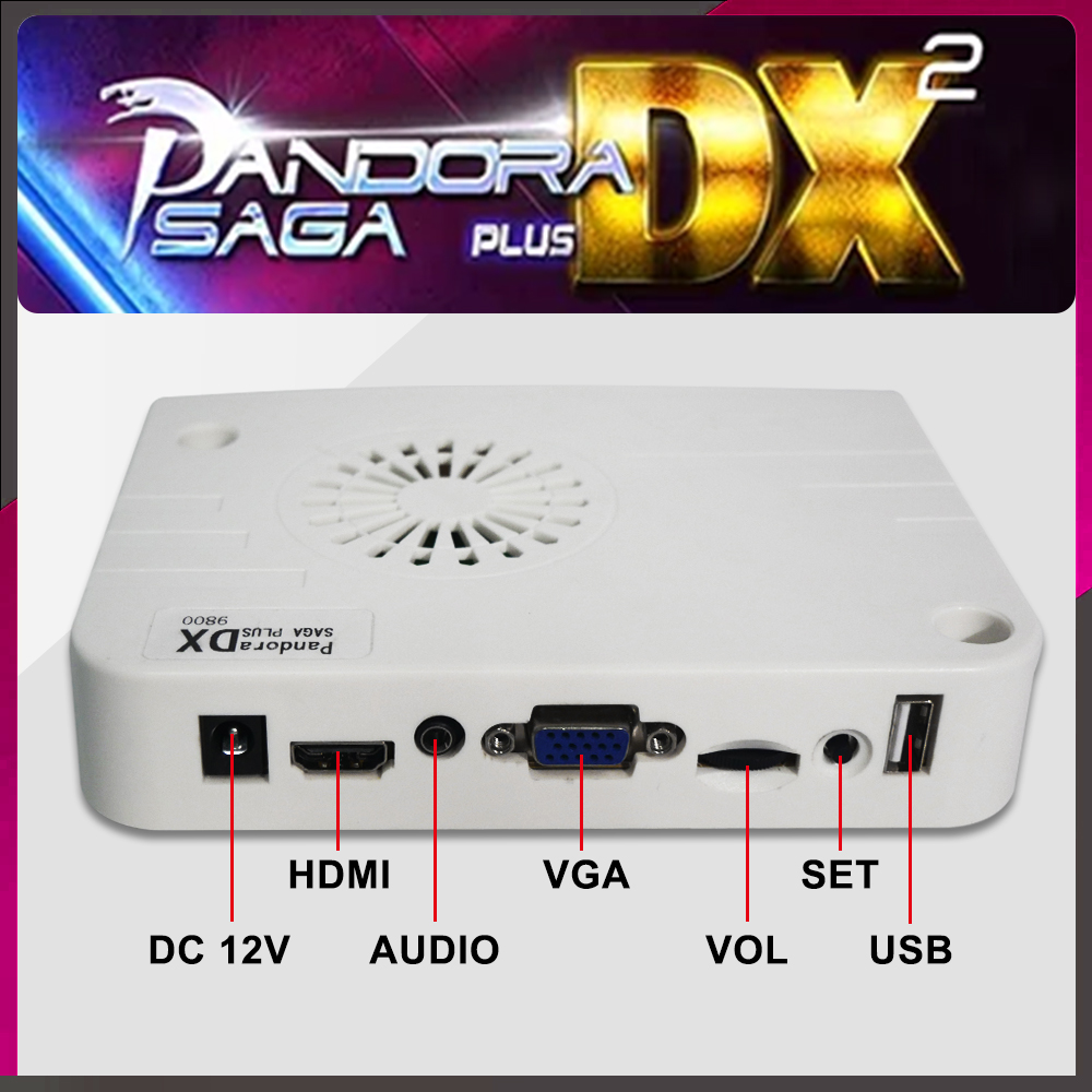 Arcade 9800 in 1 Pandora Saga  - Trackball Controller Arcade recension och pris