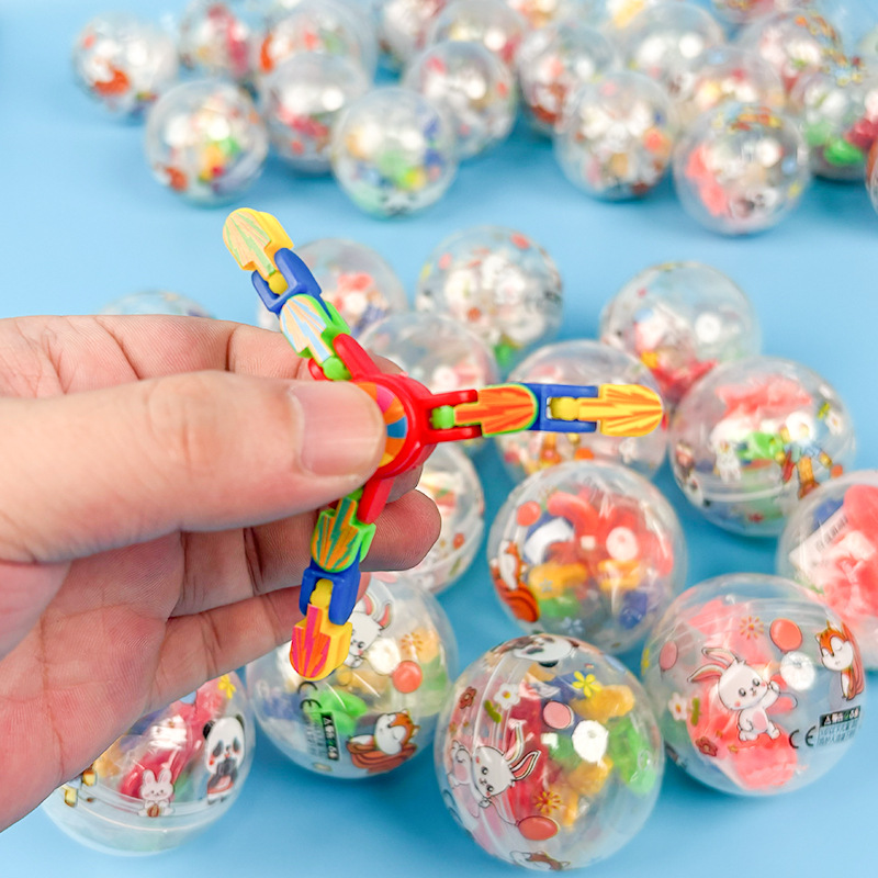 100pcs/bag 50mm capsule ball m - Prize Capsule Toy Machine recension och pris