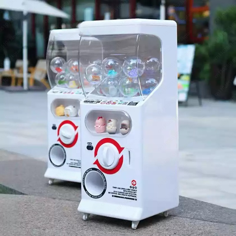 New Coin-Operated Gashapon Mac - Prize Capsule Toy Machine recension och pris