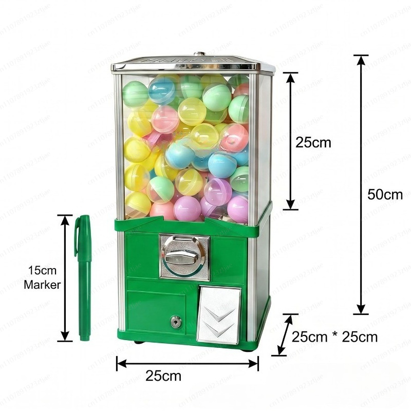 Square Tabletop Gashapon Machi - Prize Capsule Toy Machine recension och pris